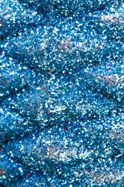 Синий блеск или рождественский фон — стоковое фото