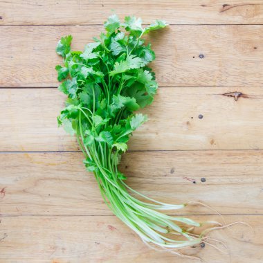 Tablo arka plan üzerinde kişniş