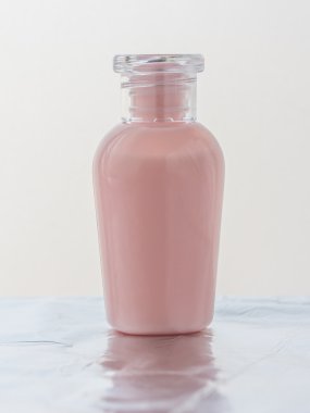Plastik pompa sabunu şişe etiketi olmadan