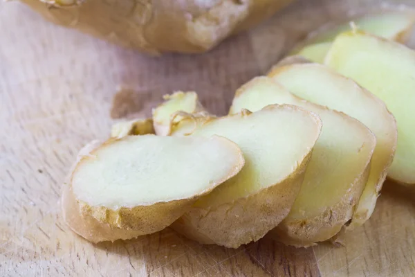 Ginger on wooden — Stock Photo, Image