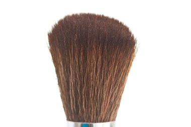 beyaz üzerine makyaj fırçaları