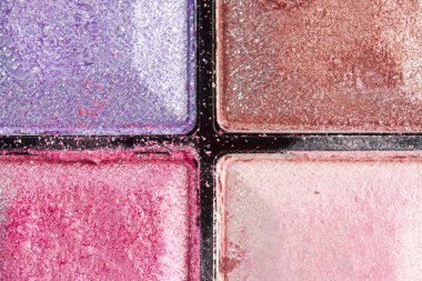 Makyaj renkli palet arka plan