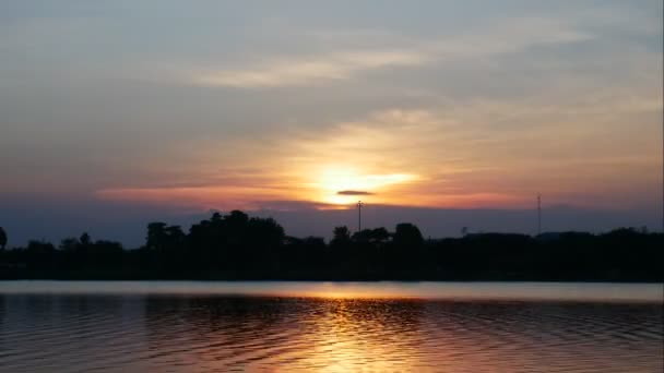 Lapso de tiempo al atardecer — Vídeos de Stock