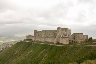Crac de Chevalier Suriye 2009 Haçlı kalelerinin en iyi korunmuş örneği