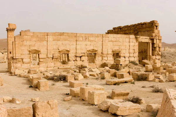 Templo de Bel, Baal-Shamin Palmyre Síria 2009 ruínas de uma cidade antiga — Fotografia de Stock