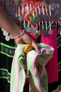 Luang Namtha Laos 12.24.2011 Hmong çocukları Laos 'un kuzeybatısındaki kabile bölgesinde 