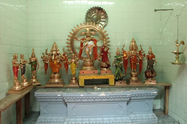 Matale Sri Lanka 4.9.2006 Sri Muthumariamman Hindutempel mit berühmten Göttern — Stockfoto