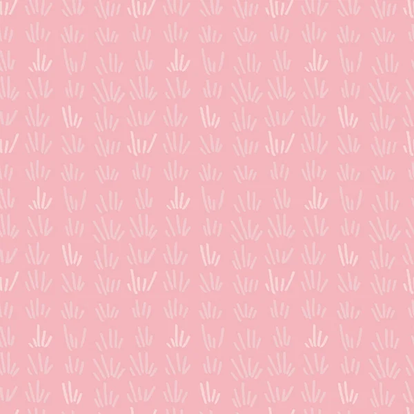 Rózsaszín Háttér Egyenetlen Doodle Kötőjelek — Stock Vector