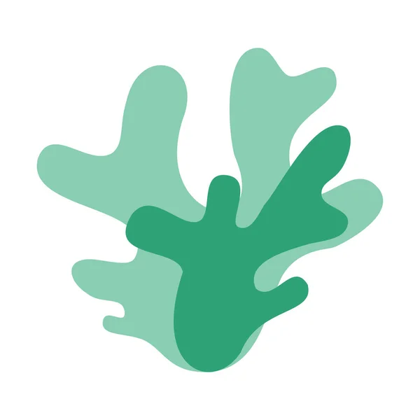 Logo Muschio Verde Islandese — Vettoriale Stock