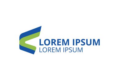 Ok logosu tasarımı geometri çizgisi siluet şablonu herhangi bir modern iş için yaratıcı şekil izole vektör illüstrasyon kullanımı. teknoloji simgesi uygulaması veya web sitesi.