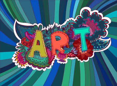 Sanat türü yazı başlığı