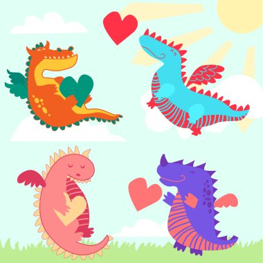 dört şirin ejderha