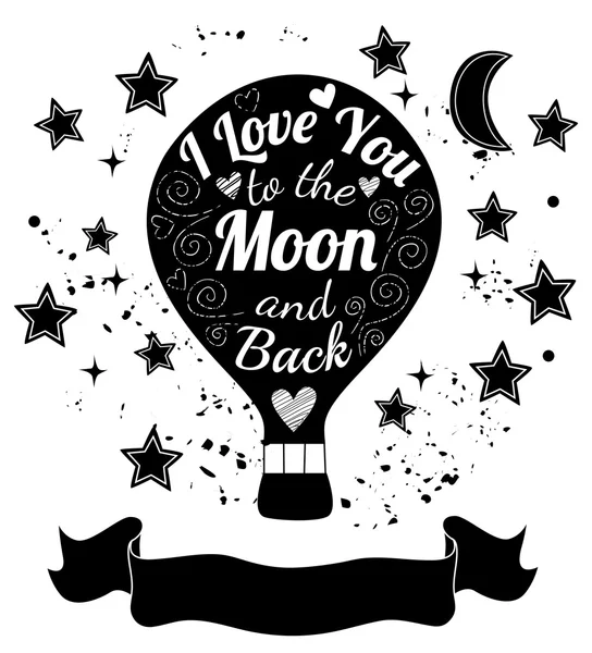 sıcak hava balonu bir yazı.