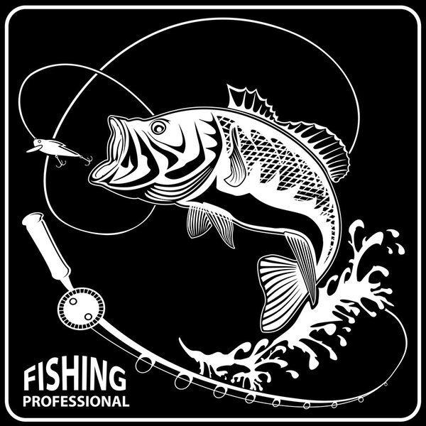 PEACH FISH ISOLATED BLACK 1