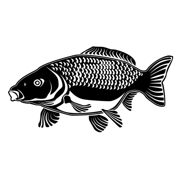 Mersin balığı siyah Logo