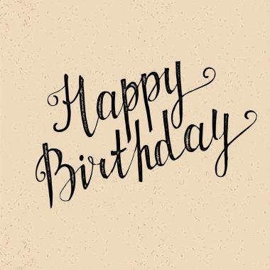 İyi ki doğdun yazı el yazısı