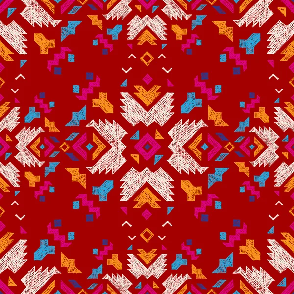 elle çizilmiş kabile seamless modeli