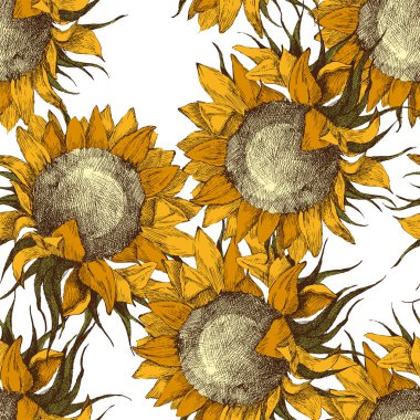 Ayçiçeği ile sorunsuz süsleme