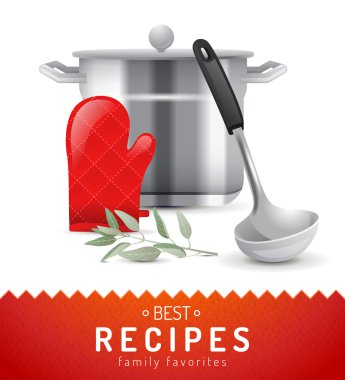 Cooking background clipart
