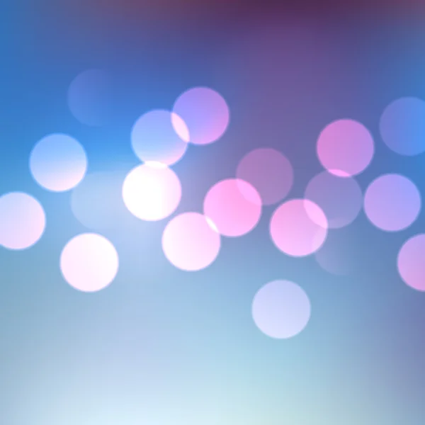 Lumières bokeh — Image vectorielle