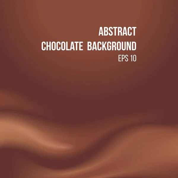 Abstrakt choklad bakgrund — Stock vektor