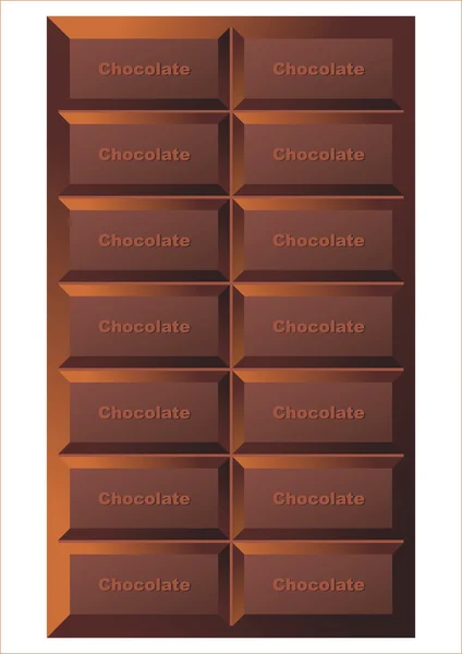 Chocolat — Image vectorielle