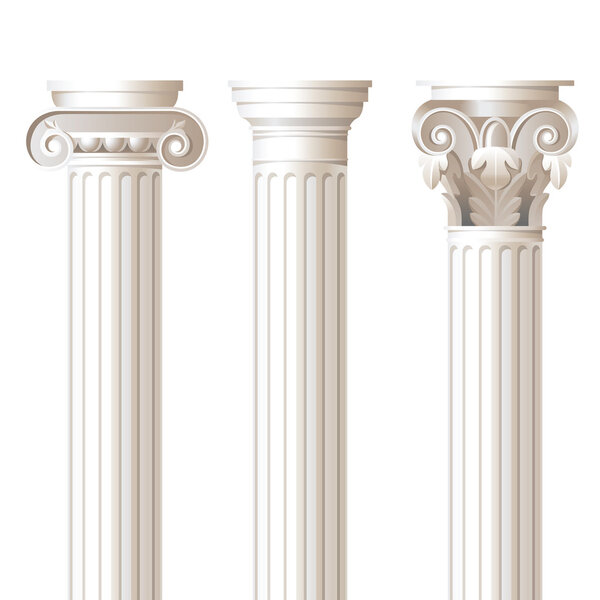3 columns in different styles