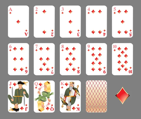 İskambil - elmas takım elbise