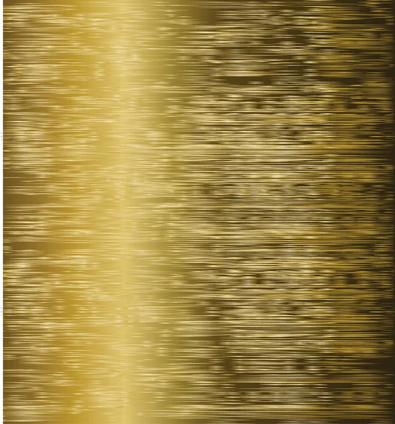 Gouden metalen textuur — Stockvector