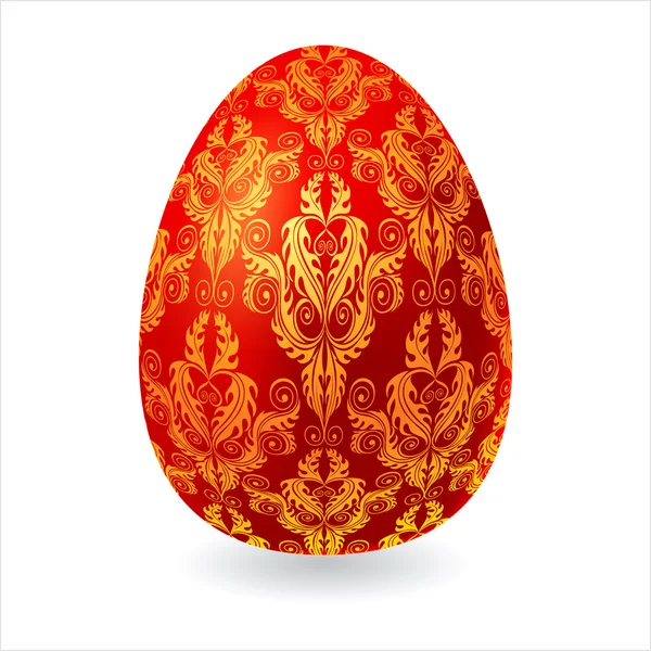 Altın Paskalya yumurtası — Stok Vektör
