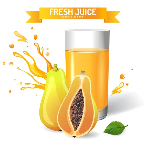 Papaya Stock Vectors, Royalty Free Papaya Illustrations Depositphotos®