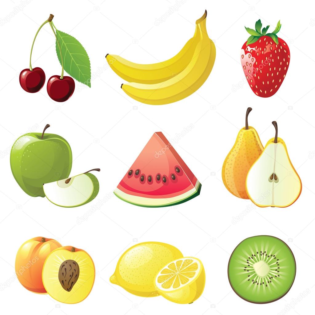 fruits icons