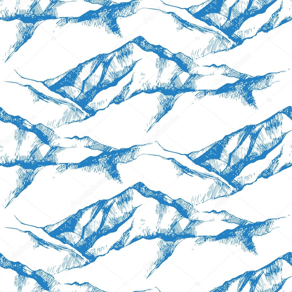 mountain seamless