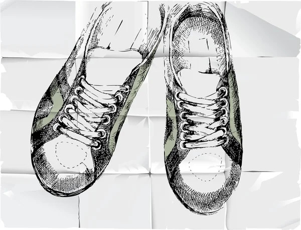 Sneakers — Stockvector