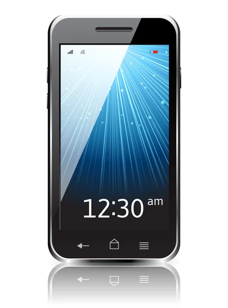 Realistische Smartphone-Ikone — Stockvektor