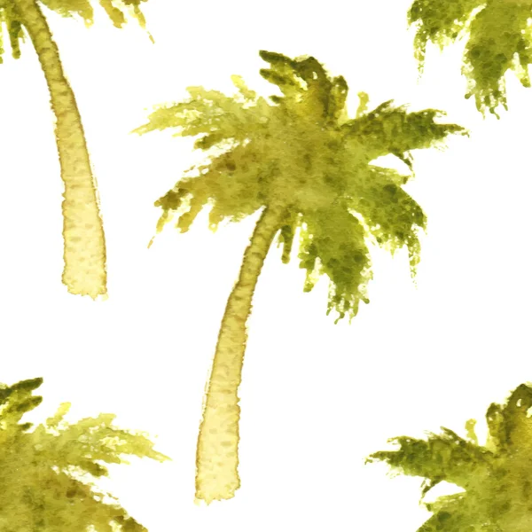 Palm tree sömlösa — Stock vektor