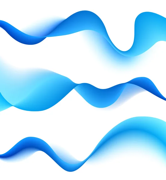 Set of blend waves — Stock Vector