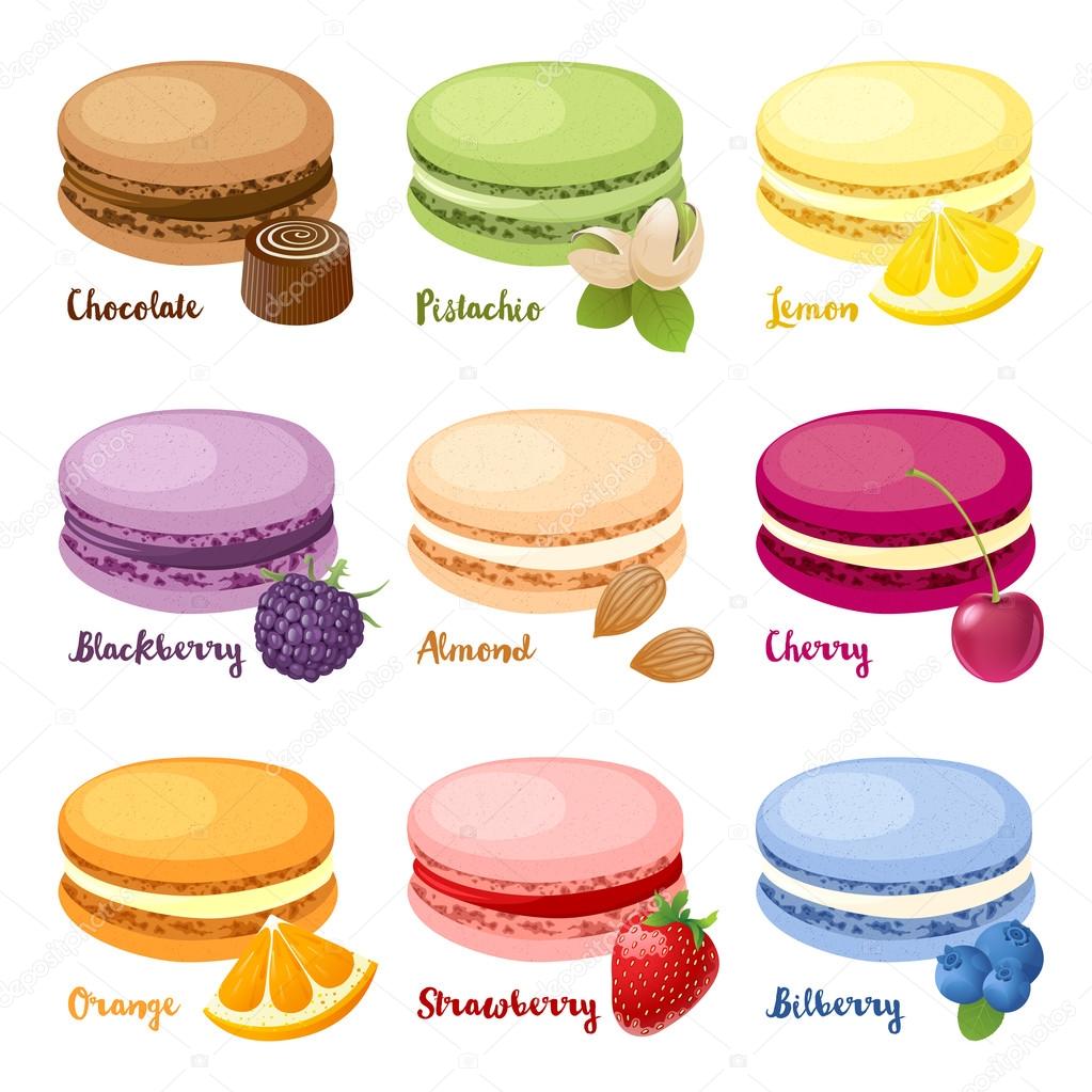 Set of macaroons