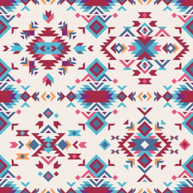renkli aşiret tasarım öğesi