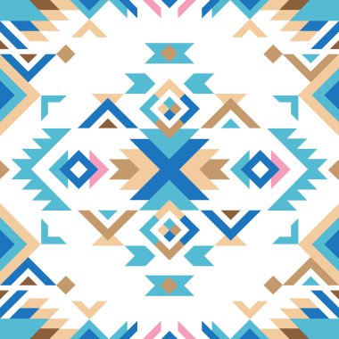 renkli kabile seamless modeli