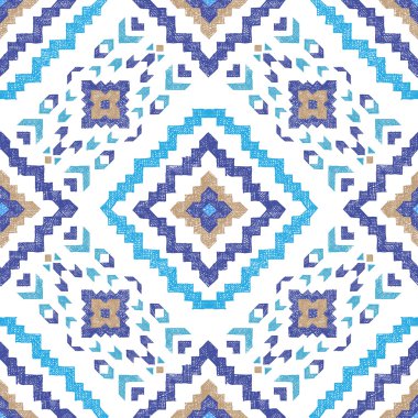 elle çizilmiş kabile seamless modeli