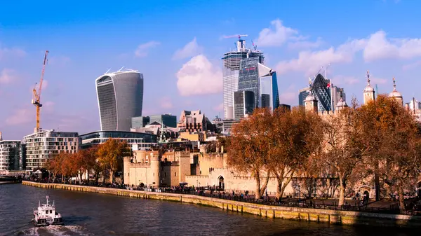 Hermoso Día Otono Londres — Foto de Stock