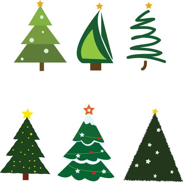 Árbol de Navidad — Vector de stock