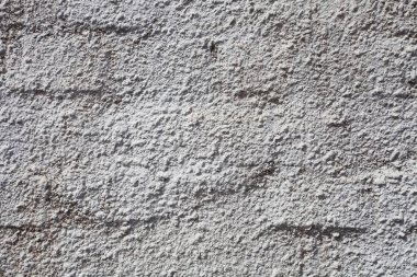 Beyaz beton duvarın bozulmamış dokusu