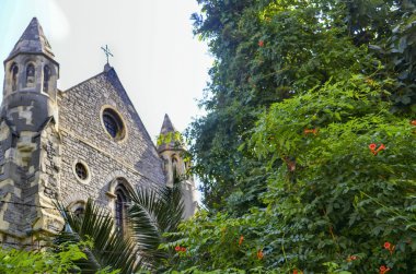 Kırım'da kilise ya da Kırım Memorial Kilisesi Istanbul 'un Beyoğlu dist