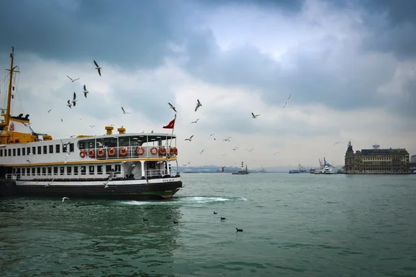 Ferries en Estambul — Foto de Stock