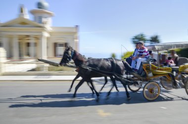 Buyukada Phaeton taşıma (kaydırma kamera)