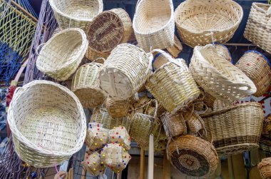 El yapımı, hasır sepet satışı