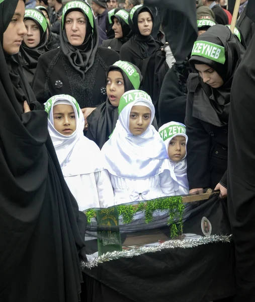 Globala sorg ceremonin av Ashura. Karbala martyrer Commemor — Stockfoto