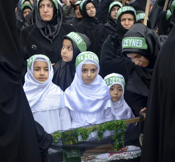 La cérémonie mondiale de deuil de l'Ashura. Karbala Martyrs Commemor — Photo